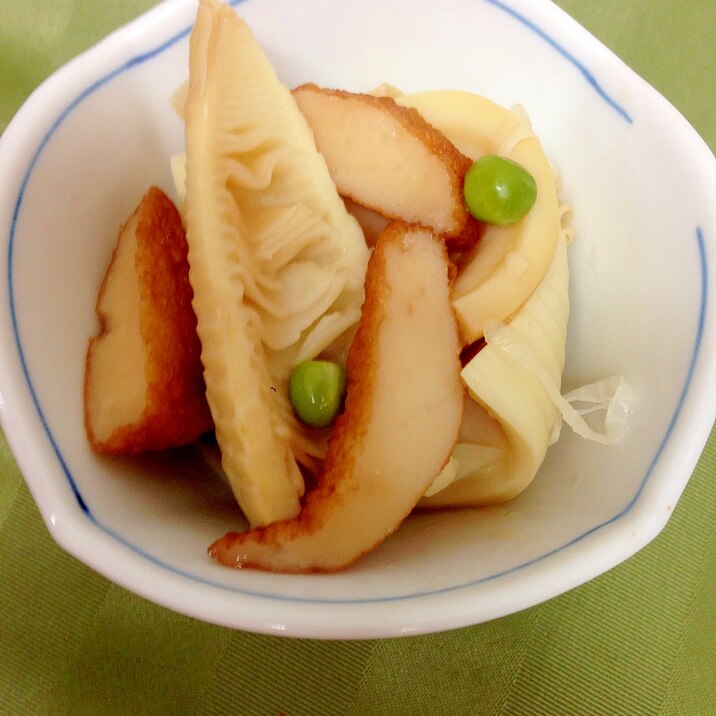 破竹とはんぺんの煮物